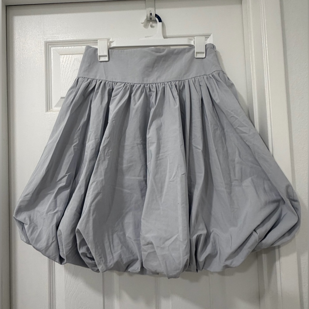 Aleeza Paris Baby Blue Women's Bubble Skirt